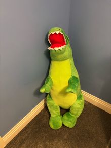 Giant dinosaur teddy