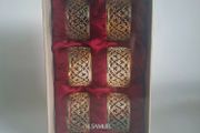 H. Samuel Silver-Plated Filigree Napkin Rings