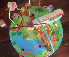 Wooden Educational Table manipulative interlacing toys