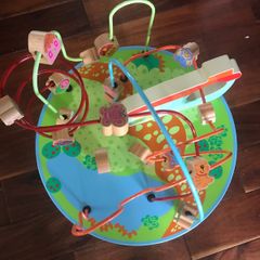 Wooden Educational Table manipulative interlacing toys