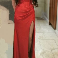 TY ball red dress