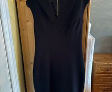 Ted Baker Black V Neck dress