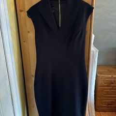 Ted Baker Black V Neck dress