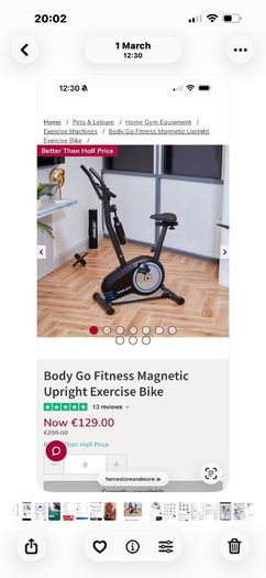 exercise bike