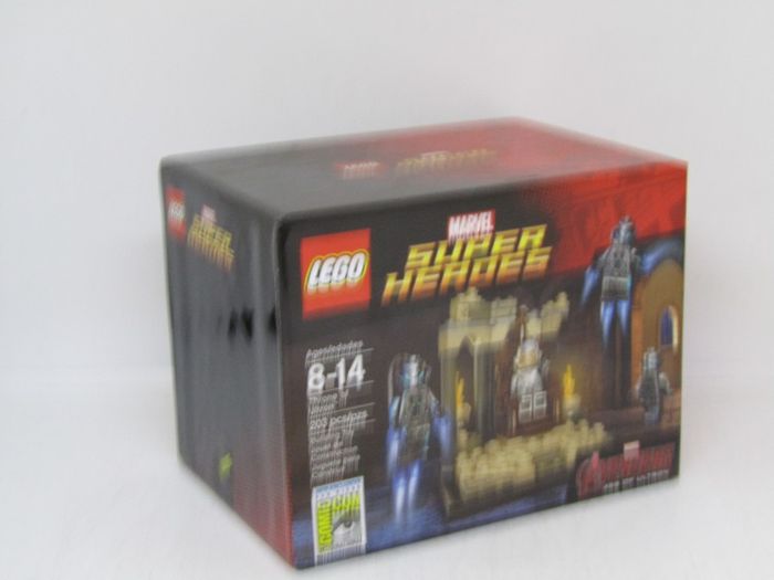 Lego Sdcc Comic Con 2015 Throne Of Ultron Number 896 New Sealed Box Marvel Avengers Limited Edition Number 896 of 1000