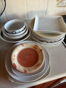 Assorted Plates and Bowls