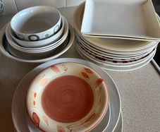 Assorted Plates and Bowls