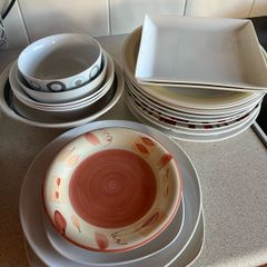 Assorted Plates and Bowls