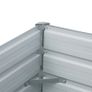 Garden Raised Bed Galvanised Steel 400x80x45 cm Brown Image 8