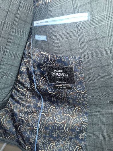 Harry Brown Slim Fit 2 Piece Suit