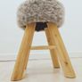 Fluffy stool.  Designers, elegant stool. Image 2
