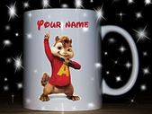 Alvin from the chipmunks personalised mug