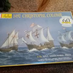 set kit of Columbus Ships. Nina, Pinta, Santa Maria