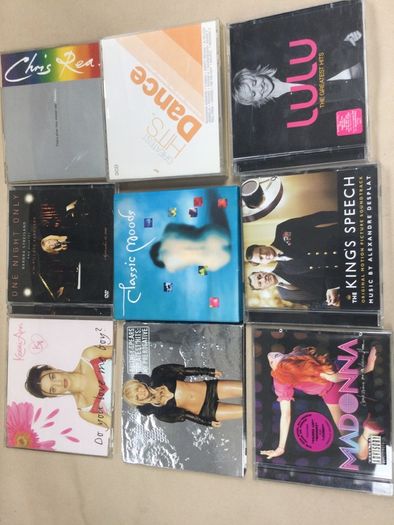 15 CD for 15 euros greatest hits best of pop dance classical britney madonna elton jackson tina pet shop boys