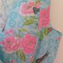 Cotton wrap sleeveless dress size 10 knee length Image 3