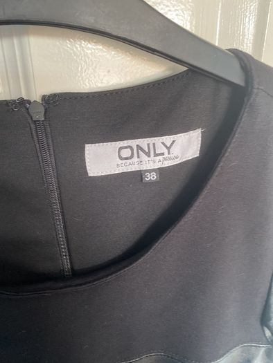 Ladies Black Only dress - size 38