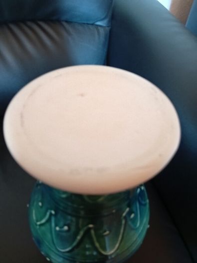 flower vase castle arch pottery