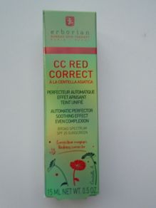 Erborian CC Red Correct 15 ml, SPF 25.CC cream