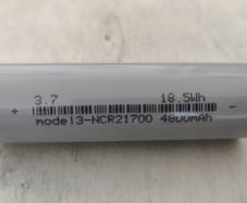 21700 lithium ion battery, 4800mAh, Tesla Model 3 source, new!