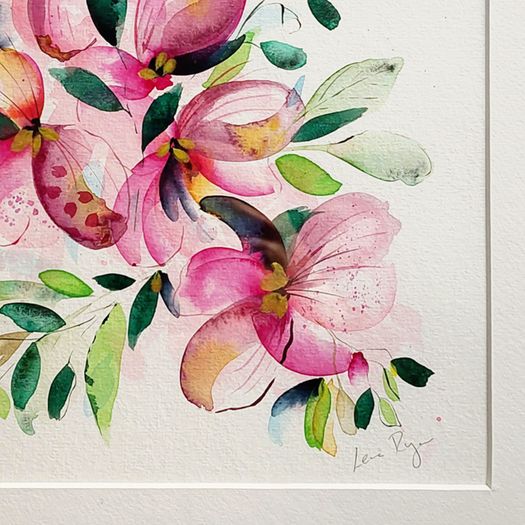 FRAMED Original Watercolour Painting