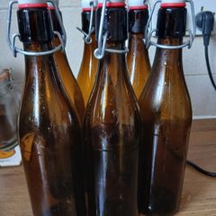 6 Clip top bottles