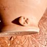 Vintage Kilkenny Irish Studio Pottery Vase Hand Painted Olives Signed Ceramic Image 4