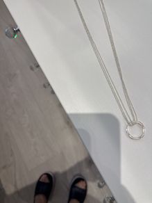 Newbridge silver glasses holder on long chain never worn