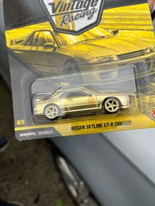 Hot Wheels Vintage Racing Nissan Skyline GTR R32 CHASE