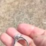 Stunning Halo CZ Sterling Silver Halo Ring Image 9