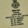Old 1950s Large Royal Doulton Merlin Toby Mug Character Mug or Jug, Merlin Toby mug Postage Available or Collection Image 6
