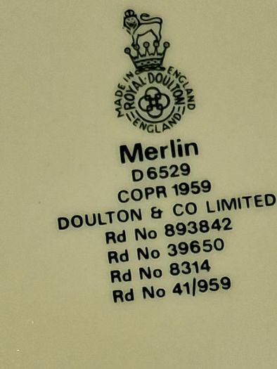 Old 1950s Large Royal Doulton Merlin Toby Mug Character Mug or Jug, Merlin Toby mug Postage Available or Collection
