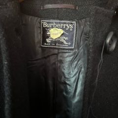 Vintage Burberrys wool coat/cape