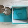 TIFFANY & Co Round Swivel Top Desk Travel Alarm Clock w/Date Image 6