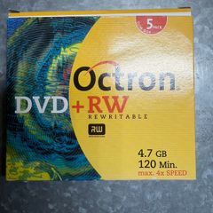 New Blank DVD Recordable Discs (5)