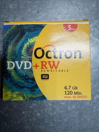 New Blank DVD Recordable Discs (5)