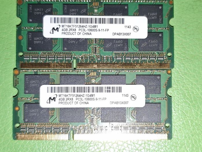 Laptop/PC Memory RAM
