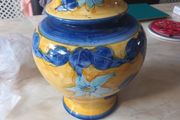 Large  Ceramic Pot With Lid.l
