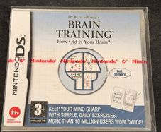 NEW: Dr. Kawashima's Brain Training (Sealed) - UK Version - Nintendo DS 2006