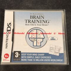 NEW: Dr. Kawashima's Brain Training (Sealed) - UK Version - Nintendo DS 2006