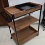 Giacob Metal Bar Cart Image 3