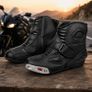 Genuine Leather Motorbike Riding Boots | Waterproof Motorcycle Boots for Men | Protective Biker Boots Image 9