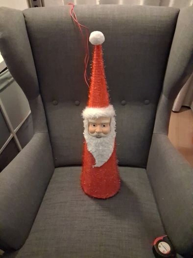 Christmas Santa decoration.