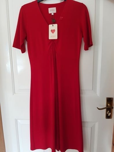 Avoca Red Dress UK 10