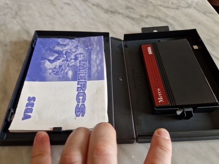 Mercs Sega Master System Arcade Retro Games Original