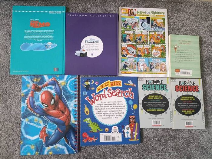 Childrens Books and Activity Job Lot 7 Items