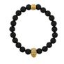 Northskull skull charm bracelet men One Size Black onyx Image 5