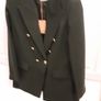 ladies green jacket with brass buttons Image 5