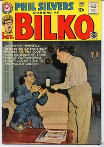 Sergeant Bilko #17 Dc Comics 1960. Phil Silvers Photo Cover.
