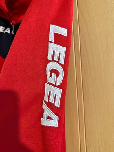 LEGEA red full zip medium