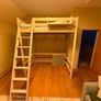 Flexa High Double Bed with desk Image 4